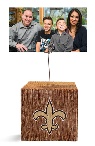 Wholesale NFL1062-Block Spiral Photo Holder / N1062-New Orleans Saints