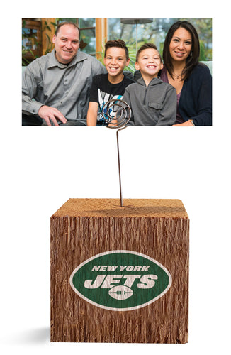 Wholesale NFL1062-Block Spiral Photo Holder / N1062-New York Jets