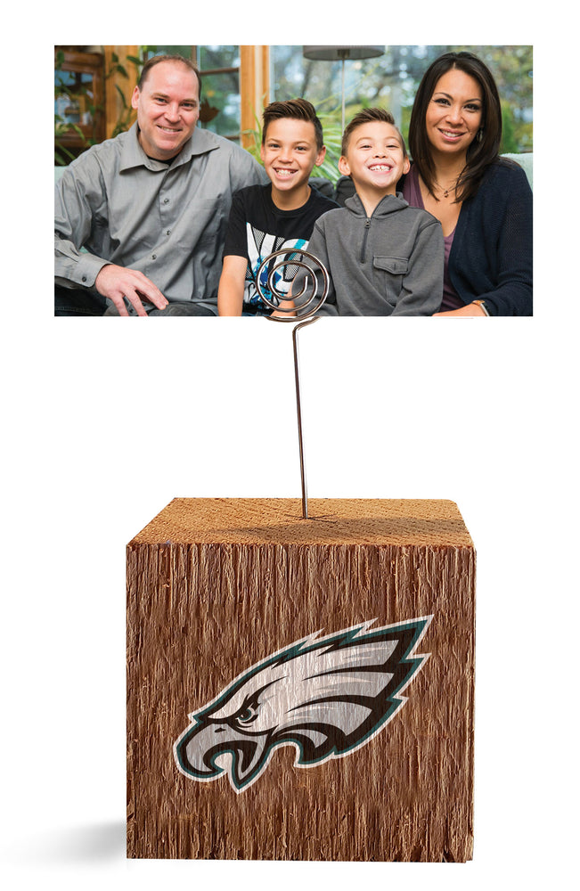 Wholesale NFL1062-Block Spiral Photo Holder / N1062-Philadelphia Eagles