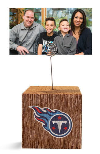 Wholesale NFL1062-Block Spiral Photo Holder / N1062-Tennessee Titans