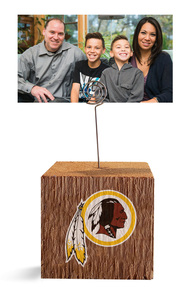 Wholesale NFL1062-Block Spiral Photo Holder / N1062-Washington Redskins