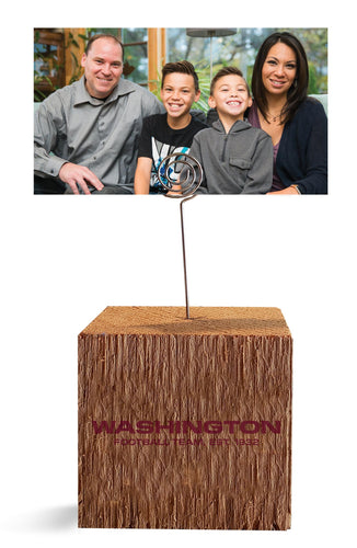 Wholesale NFL1062-Block Spiral Photo Holder / N1062-Washington Football Team