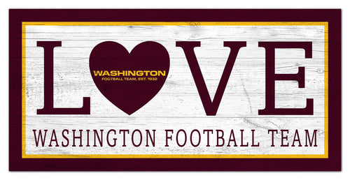 Wholesale NFL1066-Love 6x12 / N1066-Washington Football Team