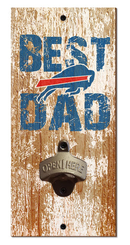 Wholesale NFL1077-Best Dad Bottle Opener / N1077-Buffalo Bills