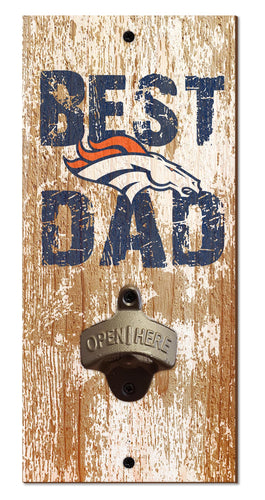 Wholesale NFL1077-Best Dad Bottle Opener / N1077-Denver Broncos