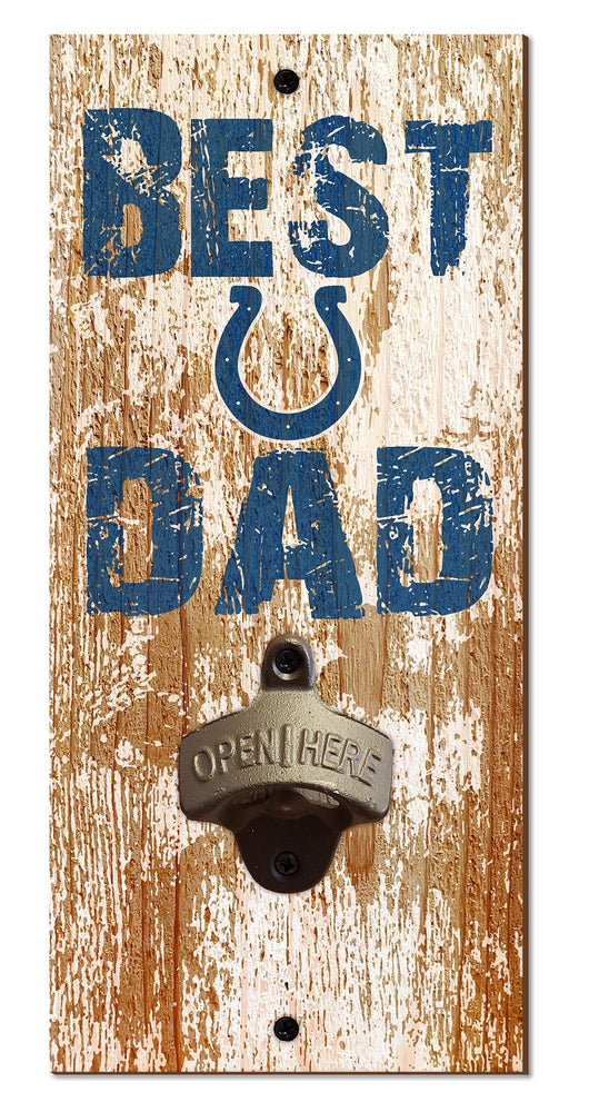 Wholesale NFL1077-Best Dad Bottle Opener / N1077-Indianapolis Colts