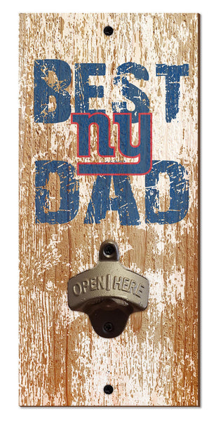 Wholesale NFL1077-Best Dad Bottle Opener / N1077-New York Giants