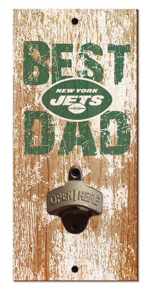 Wholesale NFL1077-Best Dad Bottle Opener / N1077-New York Jets