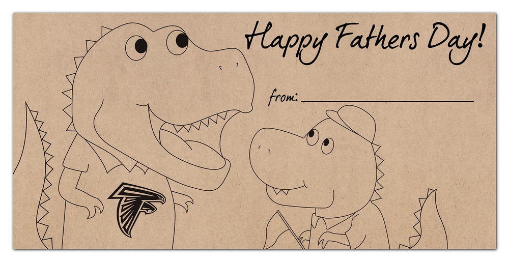 Wholesale NFL1081-Fathers Day Color-In 6x12 / N1081-Atlanta Falcons