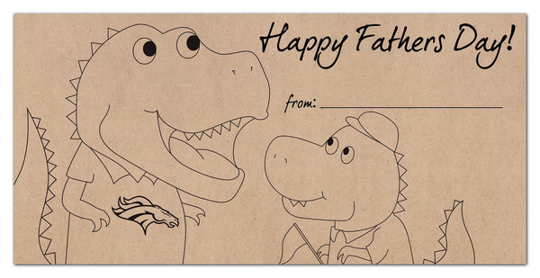 Wholesale NFL1081-Fathers Day Color-In 6x12 / N1081-Denver Broncos