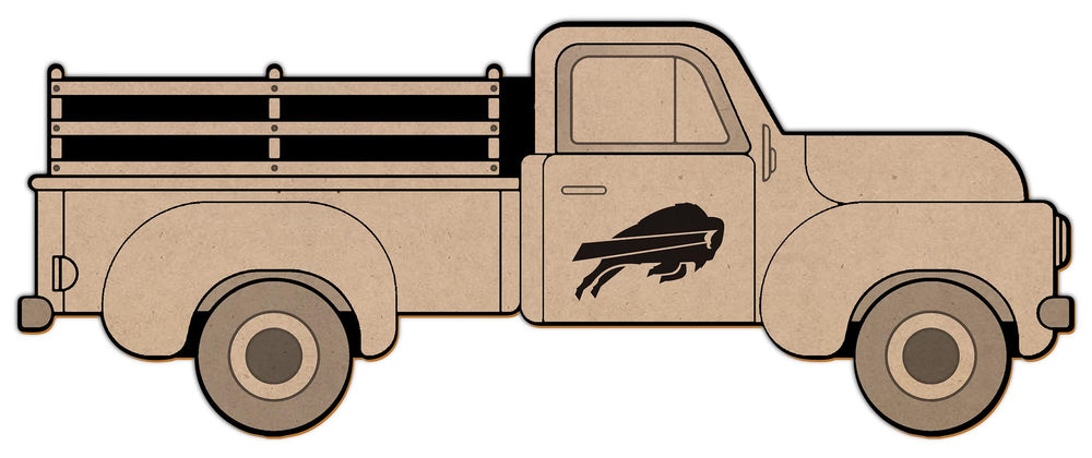 Wholesale NFL1083-Truck Color-In 12in Cutout / N1083-Buffalo Bills
