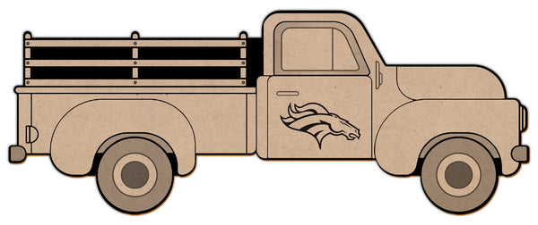 Wholesale NFL1083-Truck Color-In 12in Cutout / N1083-Denver Broncos