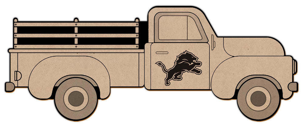 Wholesale NFL1083-Truck Color-In 12in Cutout / N1083-Detroit Lions