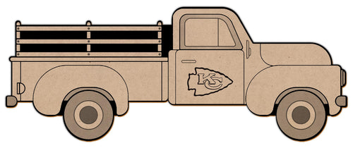 Wholesale NFL1083-Truck Color-In 12in Cutout / N1083-Kansas City Chiefs