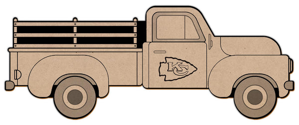 Wholesale NFL1083-Truck Color-In 12in Cutout / N1083-Kansas City Chiefs