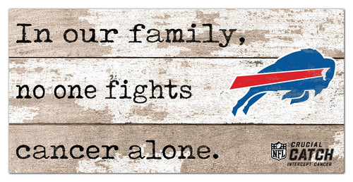 Wholesale NFL1094-No One Fights Alone 6x12 / N1094-Buffalo Bills