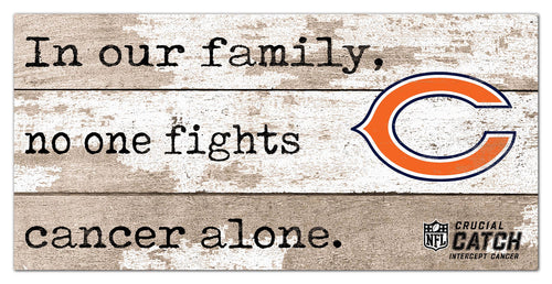 Wholesale NFL1094-No One Fights Alone 6x12 / N1094-Chicago Bears