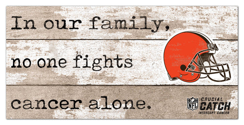Wholesale NFL1094-No One Fights Alone 6x12 / N1094-Cleveland Browns