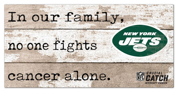Wholesale NFL1094-No One Fights Alone 6x12 / N1094-New York Jets
