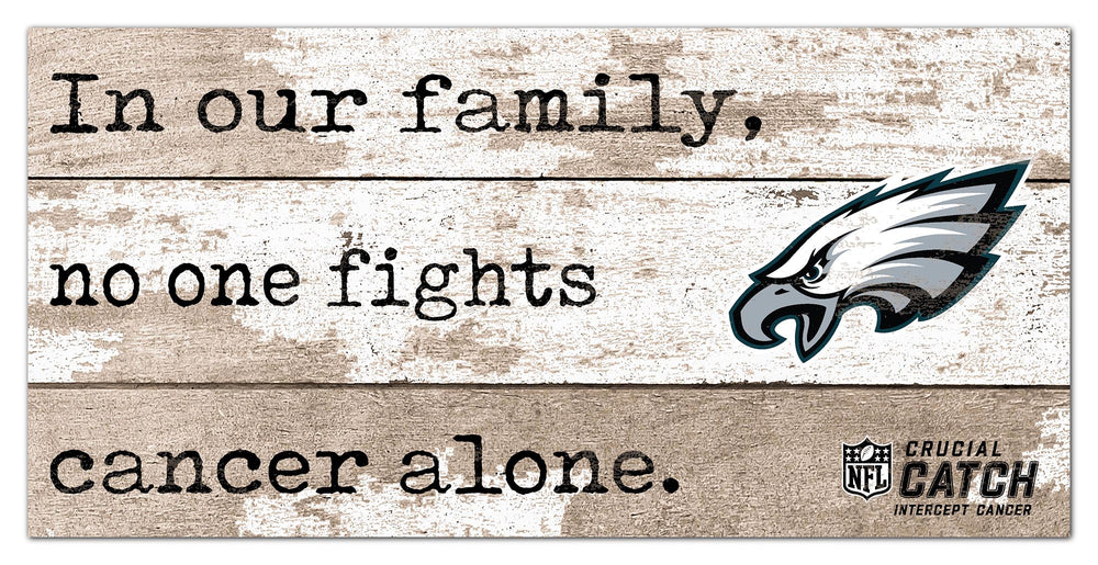 Wholesale NFL1094-No One Fights Alone 6x12 / N1094-Philadelphia Eagles