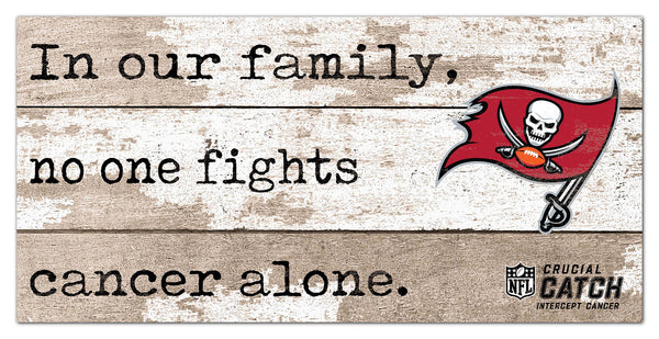 Wholesale NFL1094-No One Fights Alone 6x12 / N1094-Tampa Bay Buccaneers