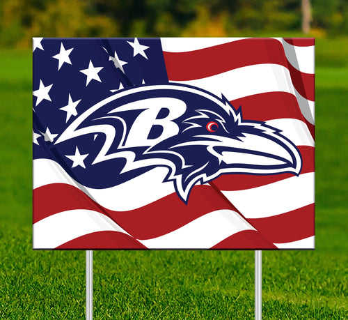 Wholesale NFL2000-Flag Outdoor Sign / N2000-Baltimore Ravens