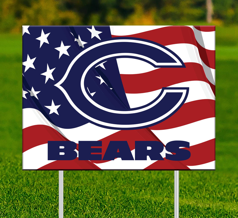 Wholesale NFL2000-Flag Outdoor Sign / N2000-Chicago Bears