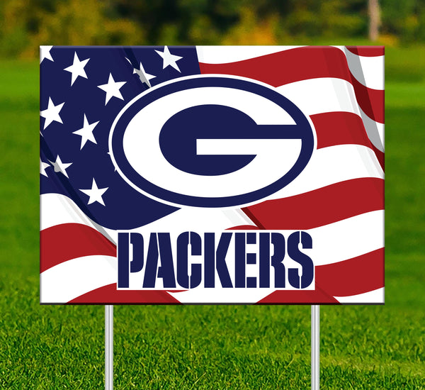 Wholesale NFL2000-Flag Outdoor Sign / N2000-Green Bay Packers