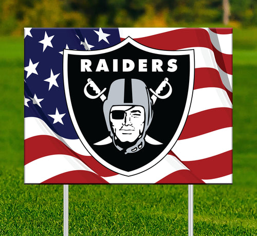Wholesale NFL2000-Flag Outdoor Sign / N2000-Las Vegas Raiders