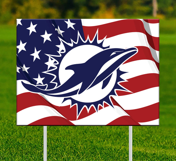 Wholesale NFL2000-Flag Outdoor Sign / N2000-Miami Dolphins