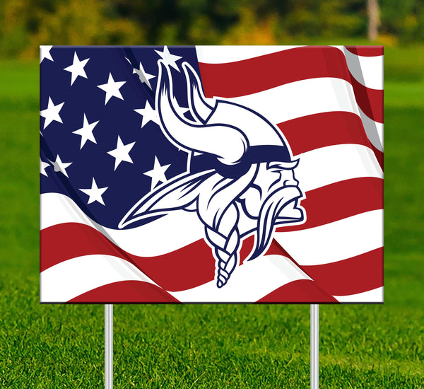 Wholesale NFL2000-Flag Outdoor Sign / N2000-Minnesota Vikings