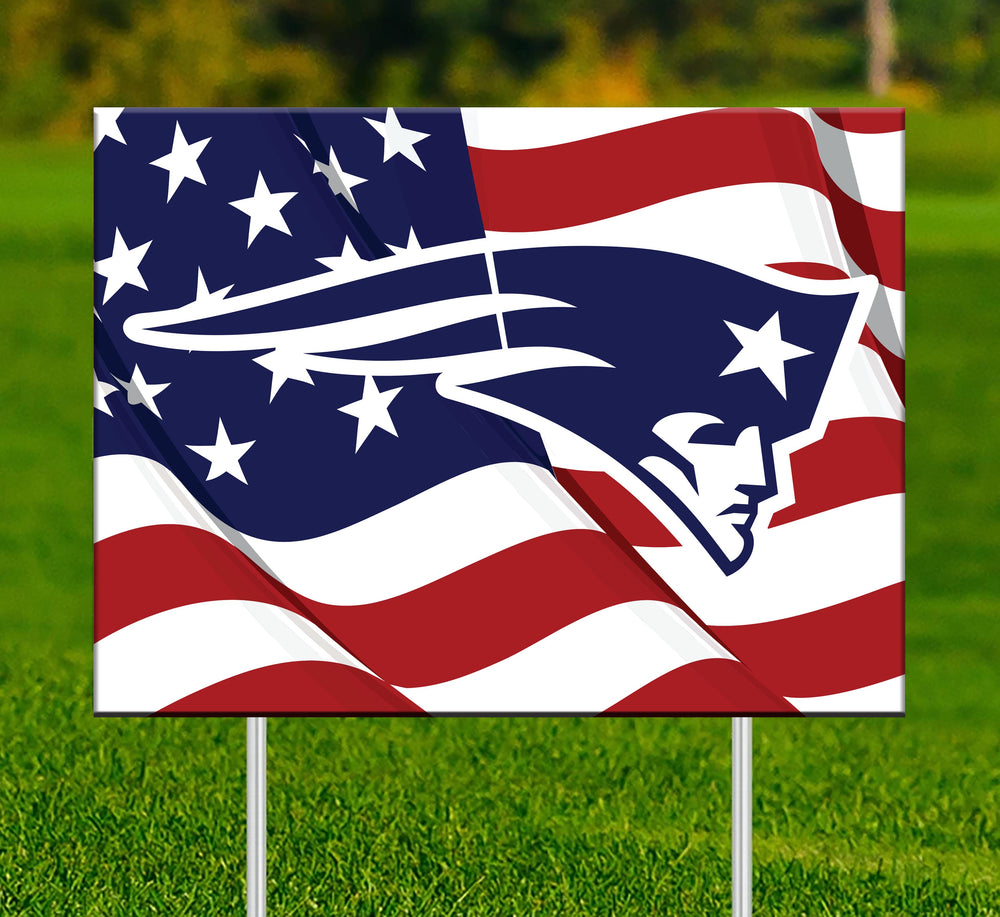 Wholesale NFL2000-Flag Outdoor Sign / N2000-New England Patriots