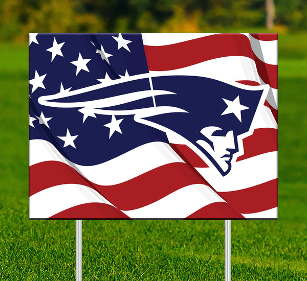 Wholesale NFL2000-Flag Outdoor Sign / N2000-New England Patriots