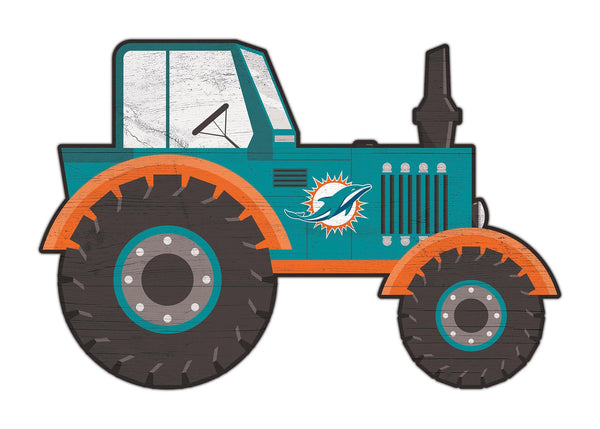 Wholesale NFL2007-Tractor Cutout 12in / N2007-Miami Dolphins