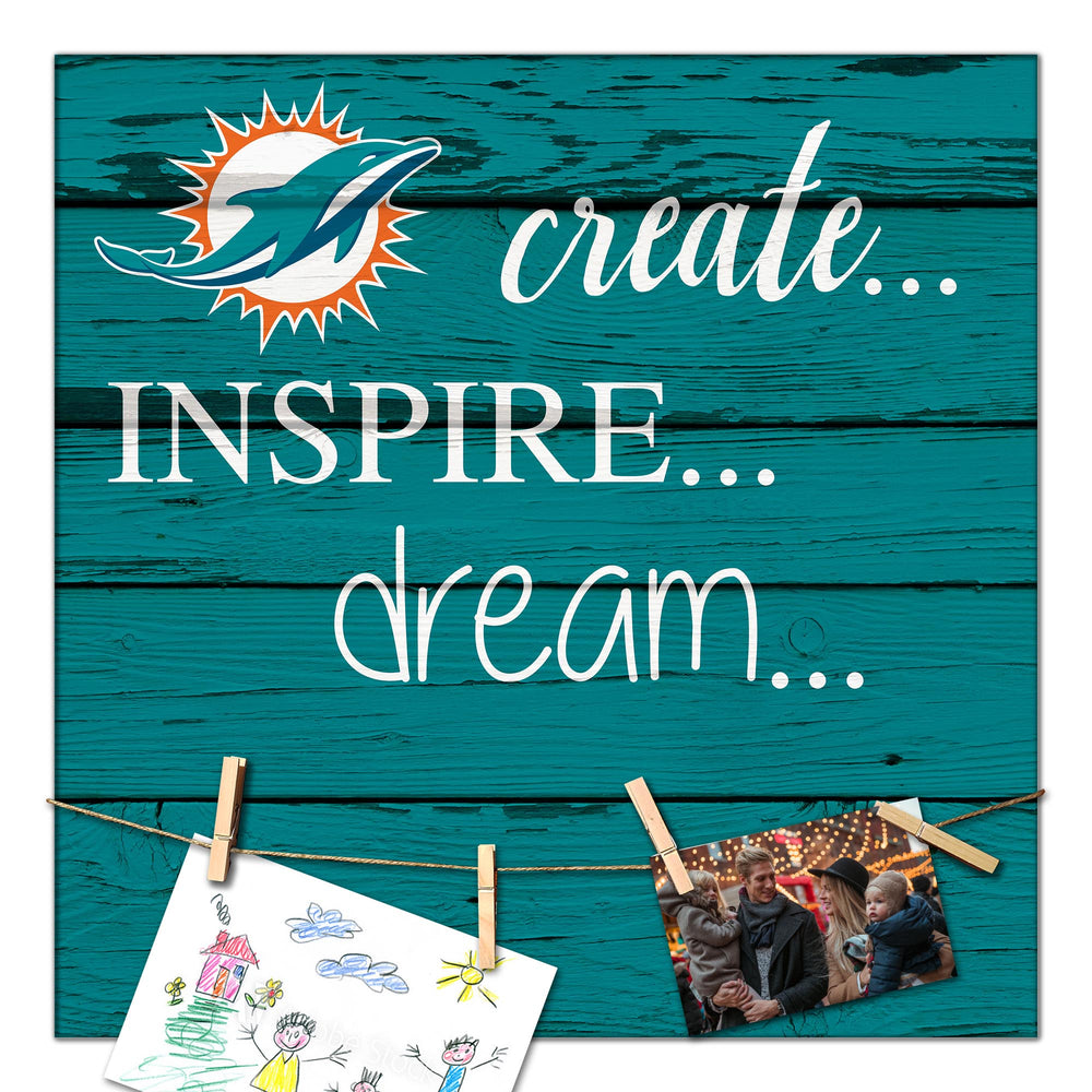 Wholesale NFL2011-Create Dream Inspire 18x18 / N2011-Miami Dolphins