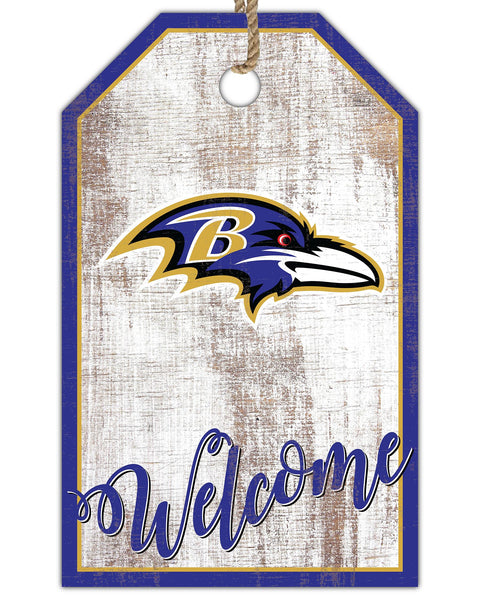 Wholesale NFL2012-Welcome 11x19 Tag / N2012-Baltimore Ravens