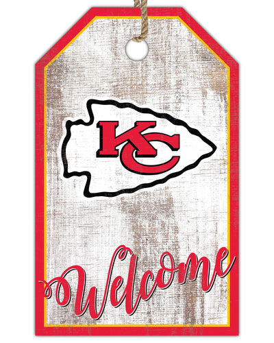 Wholesale NFL2012-Welcome 11x19 Tag / N2012-Kansas City Chiefs