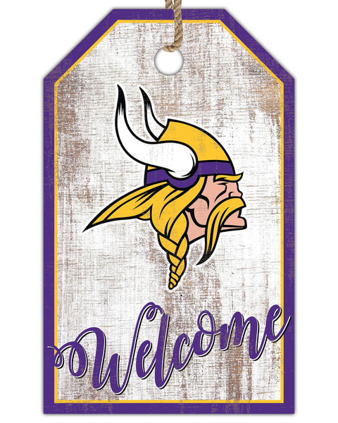 Wholesale NFL2012-Welcome 11x19 Tag / N2012-Minnesota Vikings
