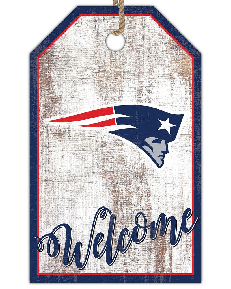 Wholesale NFL2012-Welcome 11x19 Tag / N2012-New England Patriots