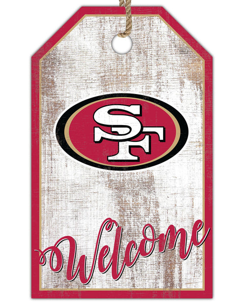 Wholesale NFL2012-Welcome 11x19 Tag / N2012-San Francisco 49ers