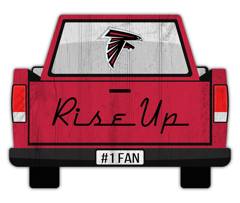 Wholesale NFL2014-Slogan Truck Back 12in Sign / N2014-Atlanta Falcons