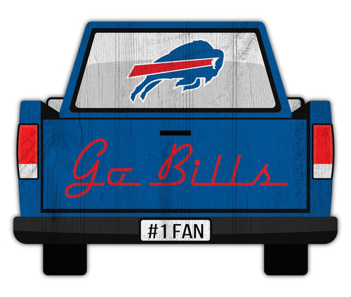 Wholesale NFL2014-Slogan Truck Back 12in Sign / N2014-Buffalo Bills