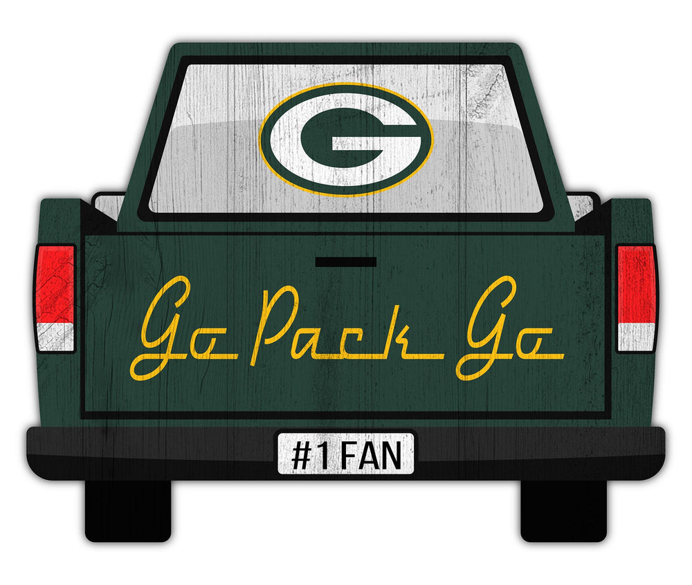 Wholesale NFL2014-Slogan Truck Back 12in Sign / N2014-Green Bay Packers