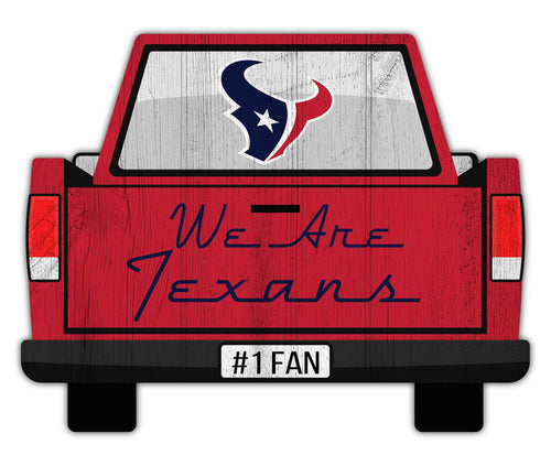 Wholesale NFL2014-Slogan Truck Back 12in Sign / N2014-Houston Texans