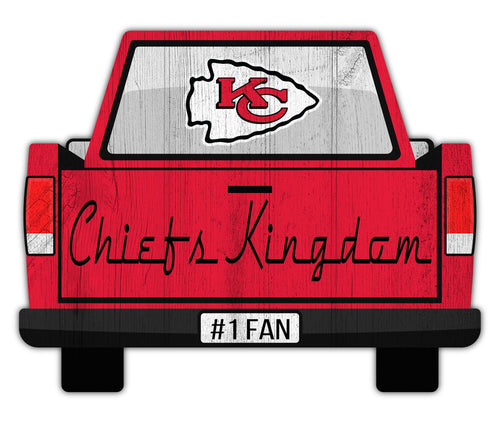 Wholesale NFL2014-Slogan Truck Back 12in Sign / N2014-Kansas City Chiefs