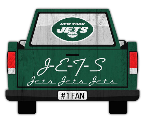 Wholesale NFL2014-Slogan Truck Back 12in Sign / N2014-New York Jets