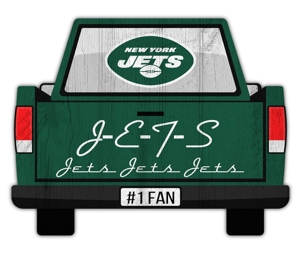Wholesale NFL2014-Slogan Truck Back 12in Sign / N2014-New York Jets