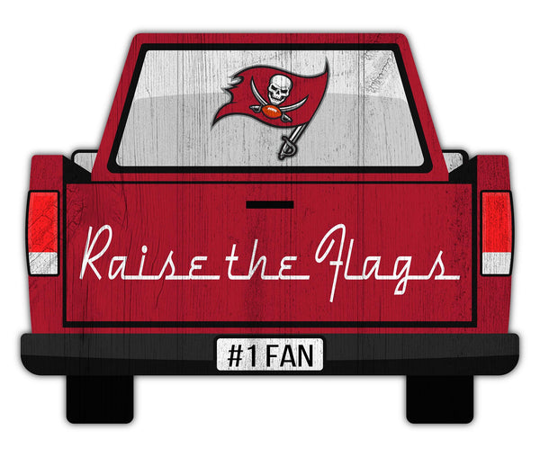Wholesale NFL2014-Slogan Truck Back 12in Sign / N2014-Tampa Bay Buccaneers