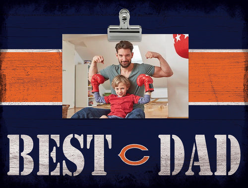 Wholesale NFL2016-Best Dad Clip Frame / N2016-Chicago Bears