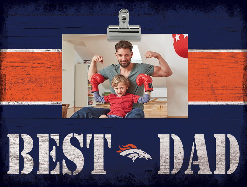 Wholesale NFL2016-Best Dad Clip Frame / N2016-Denver Broncos